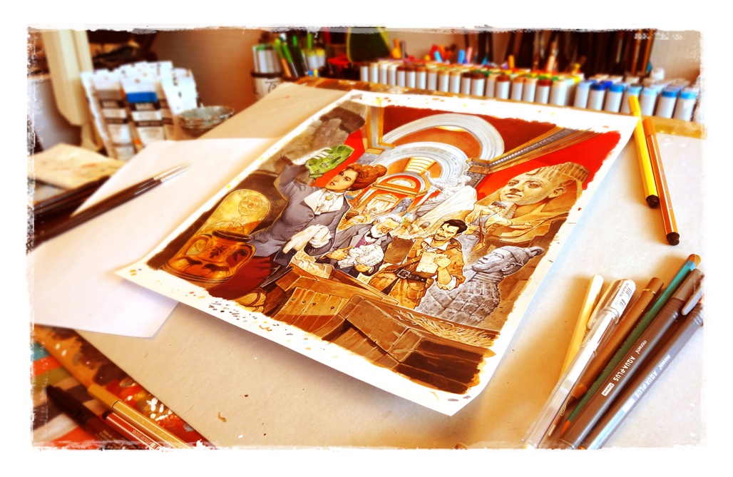 La ilustración: un elemento clave en los juegos de mesa - Juegos con Arte