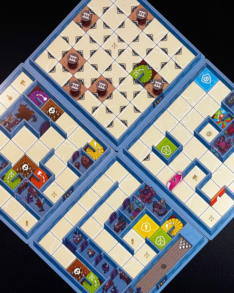 Magic-maze-tower-tableros